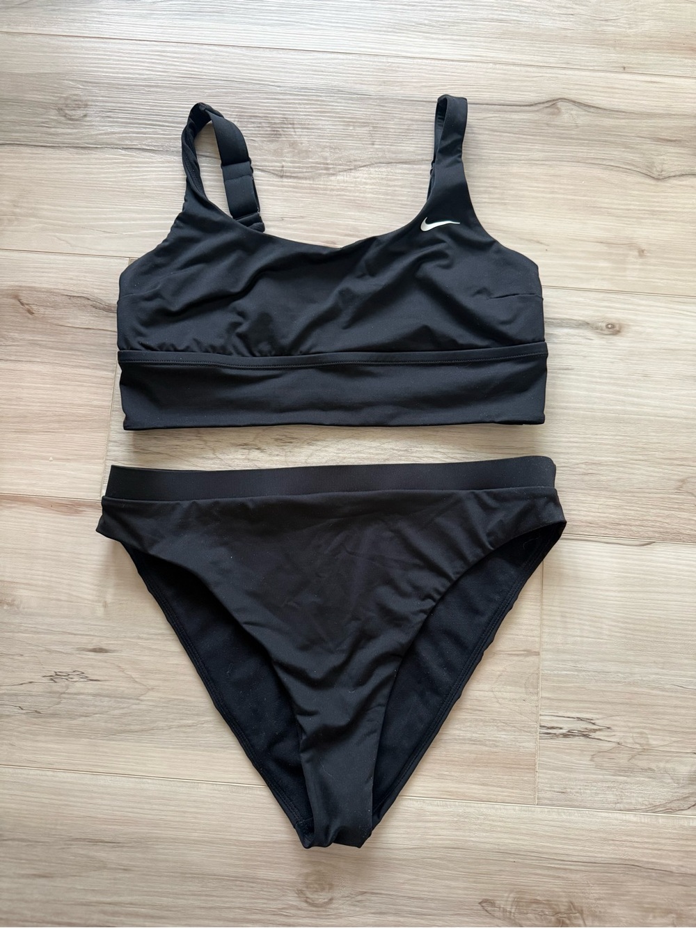 Nike Black Women's Two-Piece Sport Bikini